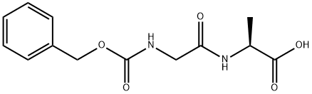 Z-GLY-ALA-OH,3079-63-8,结构式