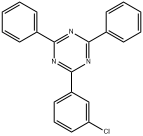2-(3-氯苯基)-4,6-二苯基-1,3,5-三嗪, 307929-32-4, 结构式
