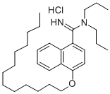 N,N-디프로필-4-트리데실옥시나프타미딘염산염