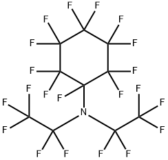 N,N-perfluorodiethylcyclohexylamine Structure