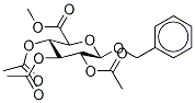 Benzyl β-D-Glucopyranosiduronic Acid Methyl Ester|苄基B-D-吡喃葡糖苷糖醛酸甲酯三乙酸酯