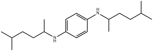 N,N’-双(1,4-二甲基戊基)对苯二胺 结构式