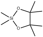 2,2,4,4,5,5-六甲基-1,3-二氧-2-硅代环戊烷,3081-20-7,结构式