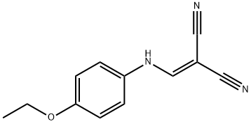 Propanedinitrile, [[(4-ethoxyphenyl)amino]methylene]- (9CI) Structure