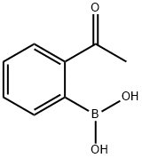 2-乙酰苯基硼酸, 308103-40-4, 结构式