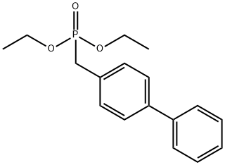 DIETHYL (4-BIPHENYLYLMETHYL)PHOSPHONATE 化学構造式