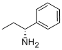 (R)-(+)-1-フェニルプロピルアミン 化学構造式