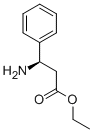 (R)-3-Amino-3-phenylpropionicacidethylester 化学構造式