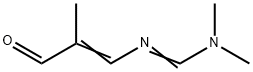 Methanimidamide, N,N-dimethyl-N-(2-methyl-3-oxo-1-propenyl)- (9CI) Structure