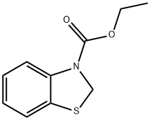 2,3-Dihydro-3-benzothiazolecarboxylic acid ethyl ester,30831-94-8,结构式