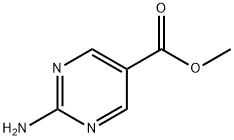 METHYL 2-AMINOPYRIMIDINE-5-CARBOXYLATE Structure