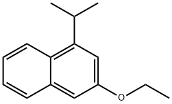 Naphthalene, 3-ethoxy-1-(1-methylethyl)- (9CI) Structure