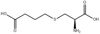 S-(3-カルボキシプロピル)-L-システイン 化学構造式