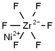 nickel hexafluorozirconate(2-)|