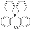 CESIUM TETRAPHENYLBORATE 化学構造式