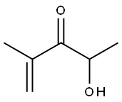 1-Penten-3-one, 4-hydroxy-2-methyl- (9CI) 结构式