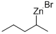 1-甲基丁基溴化锌,308796-07-8,结构式