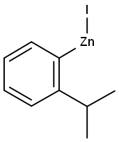 2-ISO-PROPYLPHENYLZINC IODIDE 化学構造式