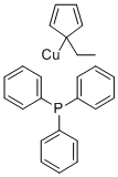 (ETHYLCYCLOPENTADIENYL)(TRIPHENYLPHOSPHINE) COPPER(I)|(乙基环戊二烯基)(三苯基膦)铜