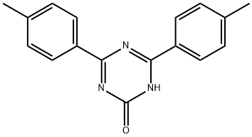 4,6-Bis(4-methylphenyl)-1,3,5-triazin-2(1H)-one 结构式