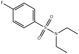 N,N-DIETHYL-4-FLUOROBENZENESULFONAMIDE 结构式