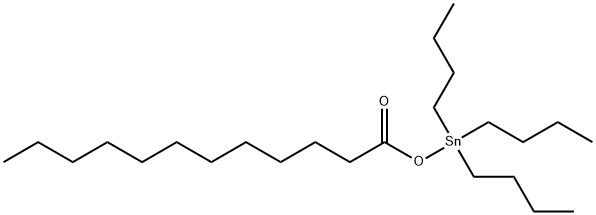 tributyl(lauroyloxy)stannane  Structure