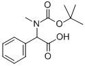 BOC-N-ME-DL-PHG-OH 化学構造式