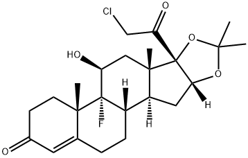 哈西奈德,3093-35-4,结构式