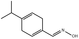 1,4-Cyclohexadiene-1-carboxaldehyde,4-(1-methylethyl)-,oxime,(E)-(9CI) Struktur