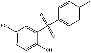 5-Methyl-2-(phenylsulfonyl)hydroquinone Structure