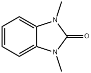 1,3-二甲基苯并咪唑-2-酮, 3097-21-0, 结构式