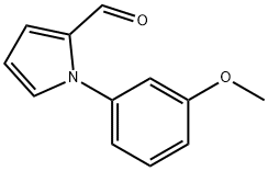 1-(3-METHOXY-PHENYL)-1H-PYRROLE-2-CARBALDEHYDE,309735-42-0,结构式