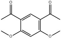 1,3-ジアセチル-4,6-ジメトキシベンゼン 化学構造式