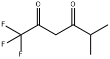 1,1,1-TRIFLUORO-5-METHYL-2,4-HEXANEDIONE Structure