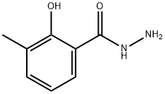 2-ヒドロキシ-3-メチルベンズヒドラジド 化学構造式