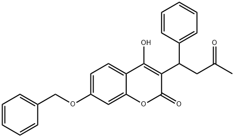 7-BENZYLOXY WARFARIN,30992-69-9,结构式