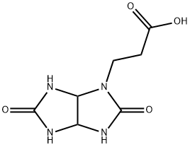 3-(2,5-DIOXO-HEXAHYDRO-IMIDAZO[4,5-D]IMIDAZOL-1-YL)-PROPIONIC ACID Structure