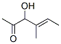 4-Hexen-2-one, 3-hydroxy-4-methyl- (9CI) 结构式