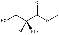 Serine, 2-methyl-, methyl ester (9CI) Struktur