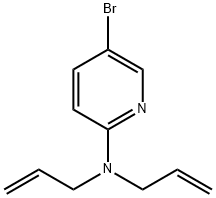 N,N-二烯丙基-5-溴吡啶-2-胺, 309977-78-4, 结构式