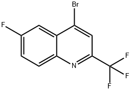 4-BROMO-6-FLUORO-2-(트리플루오로메틸)퀴놀린