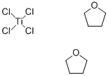 TETRACHLOROBIS(TETRAHYDROFURAN)TITANIUM(IV) Structure