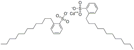 cadmium dodecylbenzenesulphonate,31017-44-4,结构式