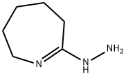 (2E)-azepan-2-one hydrazone dihydrate Struktur