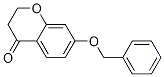 7-(benzyloxy)-3,4-dihydro-2H-1-benzopyran-4-one Struktur