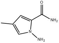 1H-Pyrrole-2-carboxamide,1-amino-4-methyl-(9CI),310430-79-6,结构式