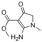 2-aMino-4,5-dihydro-1-Methyl-4-oxo-1H-Pyrrole-3-carboxylic acid Methyl ester Structure