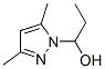 1H-Pyrazole-1-methanol,  -alpha--ethyl-3,5-dimethyl-|