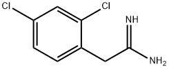 2-(2,4-二氯苯基)乙脒盐酸盐,310466-16-1,结构式