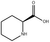 (L)-2-哌啶甲酸,3105-95-1,结构式
